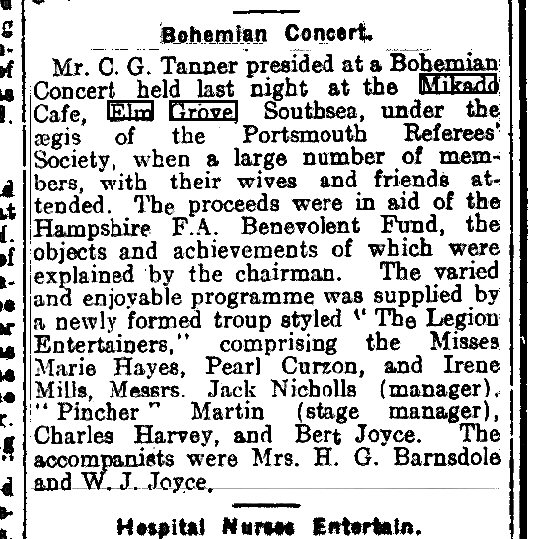 Portsmouth Evening News - Wednesday 07 November 1923